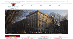 Desktop Screenshot of fondazioneedison.it