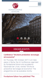 Mobile Screenshot of fondazioneedison.it
